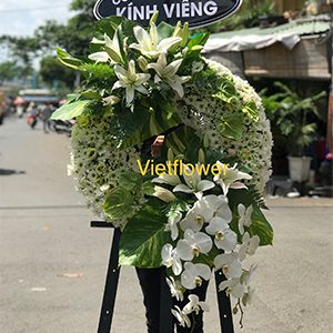 Kệ hoa viếng đám tang - KH112